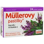 Dr.Muller Pastilky se šalvěji a vit.C 24ks – Zboží Dáma