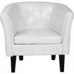 Miadomodo JG76083 Chesterfield 58 x 71 x 70 cm bílé – Zbozi.Blesk.cz