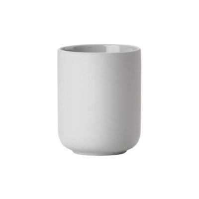 Zone Denmark Kelímek na zubní kartáčky Ume jemně šedá – Zboží Dáma