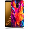 Pouzdro a kryt na mobilní telefon Samsung Pouzdro ACOVER Samsung Galaxy A8 2018 A530F s motivem Beautiful Liquid I