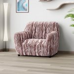 GA.I.CO napínací přehoz na křeslo bielastický Oceano Nový hnědo-vínový 60 - 110 cm – Sleviste.cz