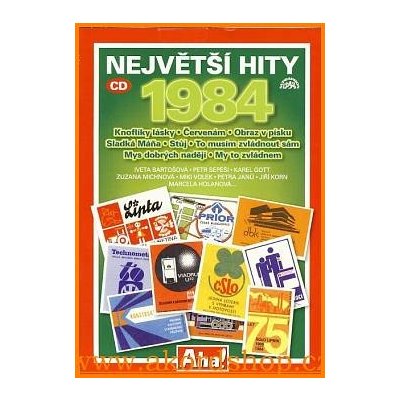 Největší hity 1984 CD – Zboží Mobilmania