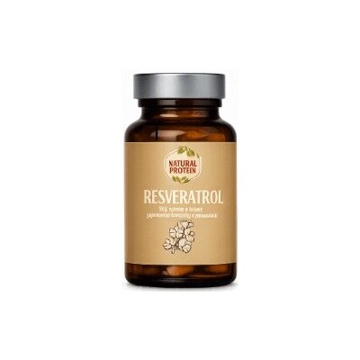 Natural Protein Resveratrol 60 kapslí – Hledejceny.cz