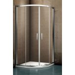 Riho Hamar 2.0 sprchový kout 90x90 cm půlkulatá chrom lesk/průhledné sklo G007002120 – Zboží Mobilmania