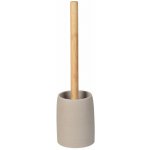 Sapho RIKO WC štětka na postavení béžová bambus 8578 – Zboží Dáma