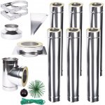 Solid izolovaný komín Slim Eco 0,5 150mm 6m – Zboží Dáma
