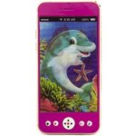 Teddies Mobil/telefon na baterie se světlem se zvukem – Zboží Dáma