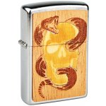 Zippo Benzínový WOODCHUCK SKULL&SNAKE – Hledejceny.cz