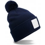 Beechfield Čepice Patch Pompon B 338R oxford navy Navy oxford/bílá – Hledejceny.cz