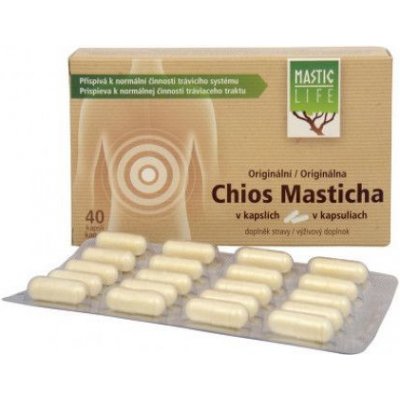 Masticlife Chioska Masticha 350 mg 40 kapslí – Hledejceny.cz