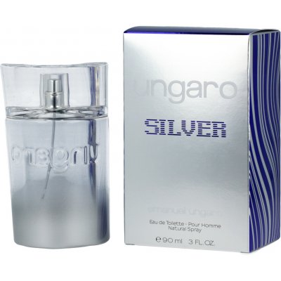 Emanuel Ungaro Silver toaletní voda pánská 90 ml – Zboží Mobilmania