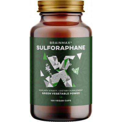 BrainMax Sulforafan 35 mg 100 rostlinných kapslí – Hledejceny.cz