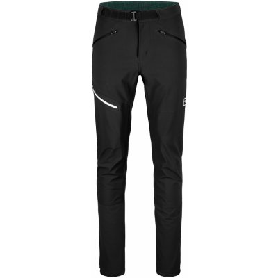 Ortovox pánské softshellové kalhoty Brenta pants M black raven – Hledejceny.cz