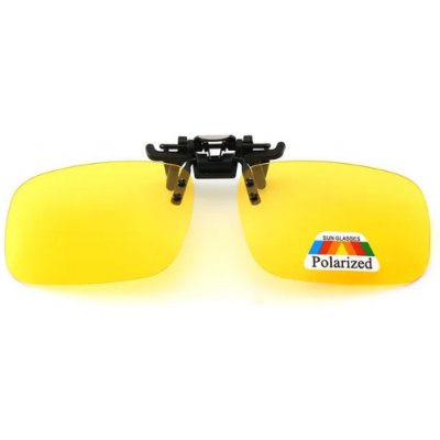 QiiM P-11 Polarizační Klips na Dioptrické Brýle Žlutý UV400 – Hledejceny.cz