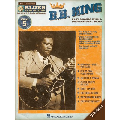 B.B. King Blues play-along Volume 5 melodie s akordy pro nstroje v ladn C 1000808 – Zbozi.Blesk.cz