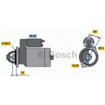 BOSCH Startér BO 0986018210