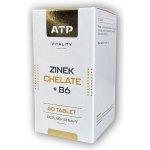 ATP 1+1 Vitality Zinek Chelate + B6 60 tablet – Hledejceny.cz