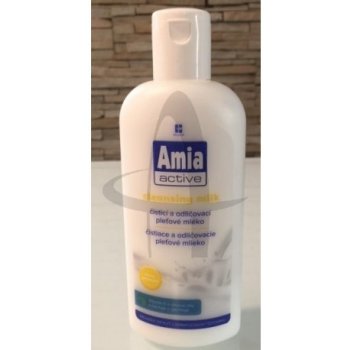 Amia active čistící a odličovací pleťové mléko 200 ml