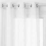Atmosphera Bílá opona GEORGETTE v minimalistickém moderním stylu bílý – Hledejceny.cz