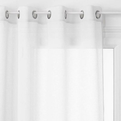 Atmosphera Bílá opona GEORGETTE v minimalistickém moderním stylu bílý – Hledejceny.cz