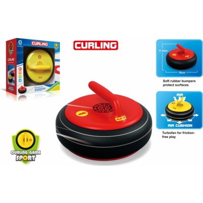 PAKTAT míč Curling s LED červený – Zboží Mobilmania