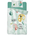 Detexpol povlečení V Trávě green 100 x 135 cm 40 x 60 cm – Zbozi.Blesk.cz