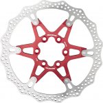 Reverse Alloy/Steel 6 děr 160 mm červená – Zboží Mobilmania