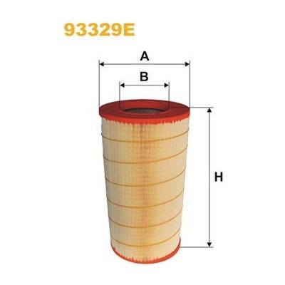 Vzduchový filtr WIX FILTERS 93329E – Hledejceny.cz