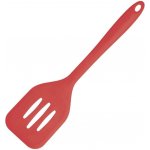 Kitchen Craft pružná děrovaná obracečka silikonová červená 31cm – Sleviste.cz