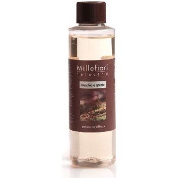 Millefiori Milano náplň do aroma difuzéru mech a koření 250 ml