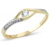 Prsteny Lillian Vassago zlatý prsten se zirkony LLV46 GR017