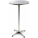 Garthen 46871 Barový stůl 110 cm kulatý stříbrný – Zboží Dáma