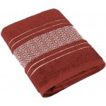Bellatex Froté ručník kolekce Mozaika tmavá terra 50 x 100 cm – Zboží Dáma
