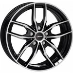 Autec Bavaris 7,5x17 5x112 ET52 black polished – Hledejceny.cz