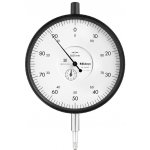 Mitutoyo Číselníkovy úchylkoměr s extra velkým číselníkem 10mm dělení 0,01mm průběžná stupnice s očkem 4046A – Sleviste.cz