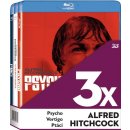 Alfred Hitchcock:Kolekce / Psycho / Vertigo / Ptáci 3 BD