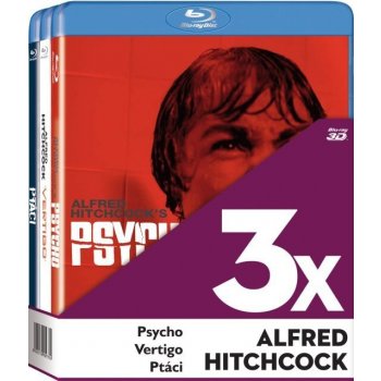 Alfred Hitchcock:Kolekce / Psycho / Vertigo / Ptáci 3 BD