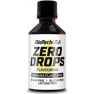 Biotech USA BiotechUSA Zero Drops Caramel 50 ml – Sleviste.cz