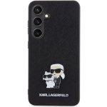 Karl Lagerfeld PU Saffiano Metal Karl and Choupette Samsung Galaxy S24 černé – Hledejceny.cz