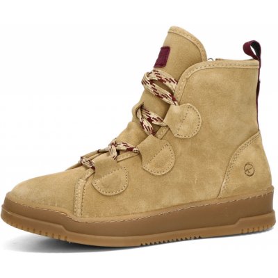 Tamaris dámské zimní kotníkové boty béžovo hnedé – Hledejceny.cz