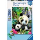  Ravensburger Rozkošná panda Lovely Panda 300 dílků