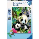 Ravensburger Rozkošná panda Lovely Panda 300 dílků – Zboží Dáma