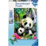 Ravensburger Rozkošná panda Lovely Panda 300 dílků – Zboží Mobilmania