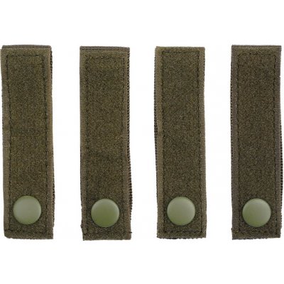 101 INC Velcro pásky na MOLLE 4ks, zelené – Zboží Mobilmania