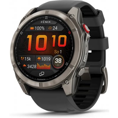 Garmin Fenix 8 PRO 51mm AMOLED Sapphire Graphite/Black 010-03199-11 – Zboží Živě