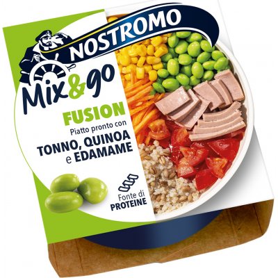 Nostromo Mix & go Fusion tuňák quinoa edamame 190 g – Zboží Dáma