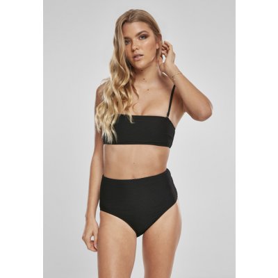 Urban classics Ladies High Waist Bandeau Bikini black