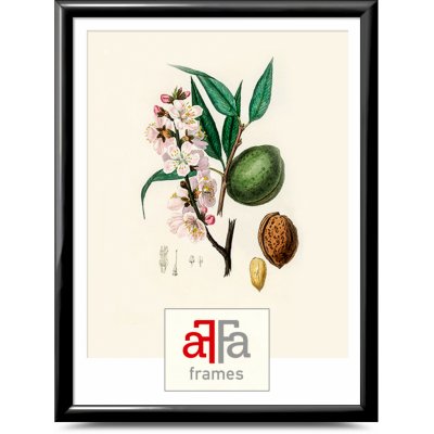 aFFa frames aFFa rámy, Plastový rámeček, Akrylové sklo, Fotorámeček, Rámeček na plakát, Černá, 18x24 cm – Zboží Mobilmania