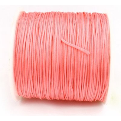 Pro Háčkování Šňůrka nylonová 0,8 mm lososově růžová 5 m – Zbozi.Blesk.cz