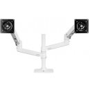 Ergotron LX Dual Stacking Arm, stolní ramena pro 2 lcd, flexibilní, bílé 45-492-216